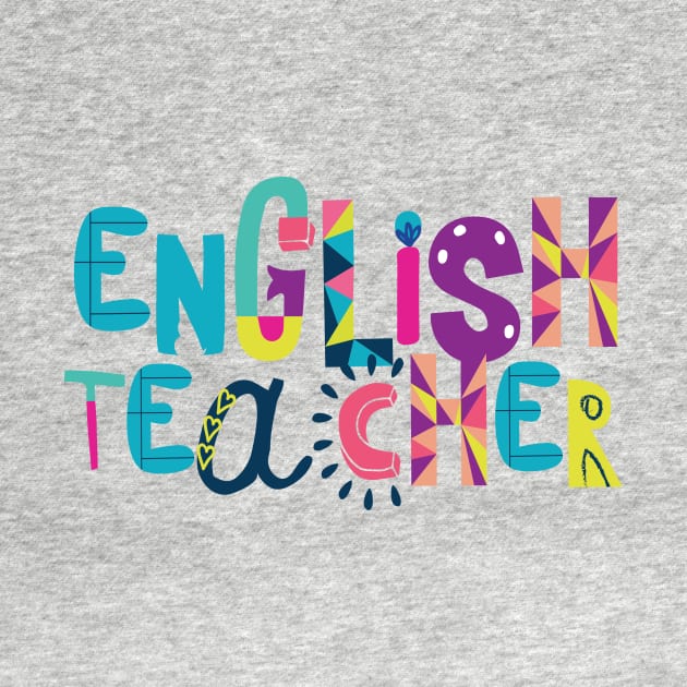 Cute English Teacher Gift Idea Back to School by BetterManufaktur